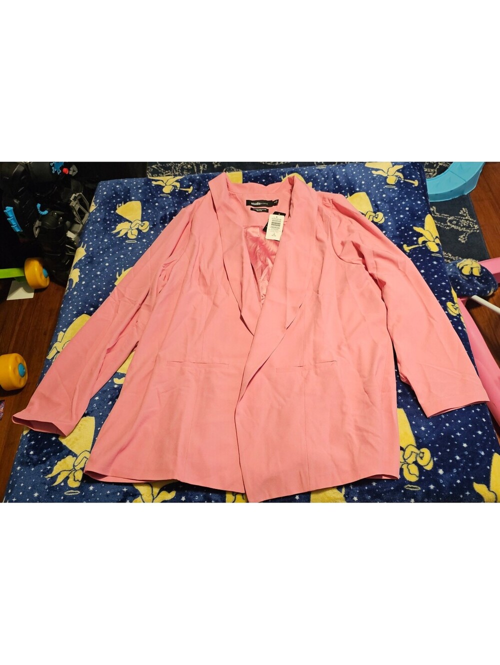 Womens pink torrid 3 3x blazer jacket new